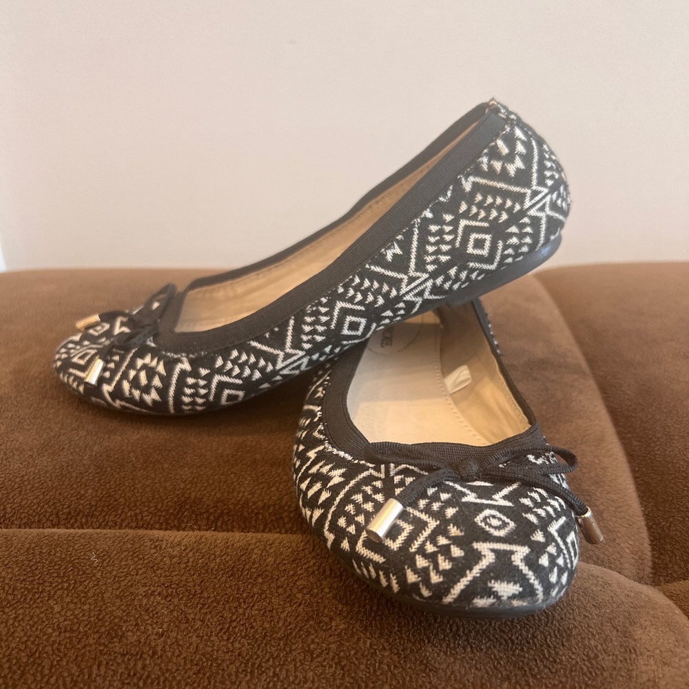 Cherokee Girls Ballet Flat Shoes Size 4